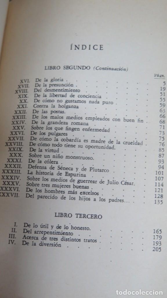 Libros de segunda mano: ENSAYOS COMPLETOS. MONTAGINE. TOMO III - Foto 4