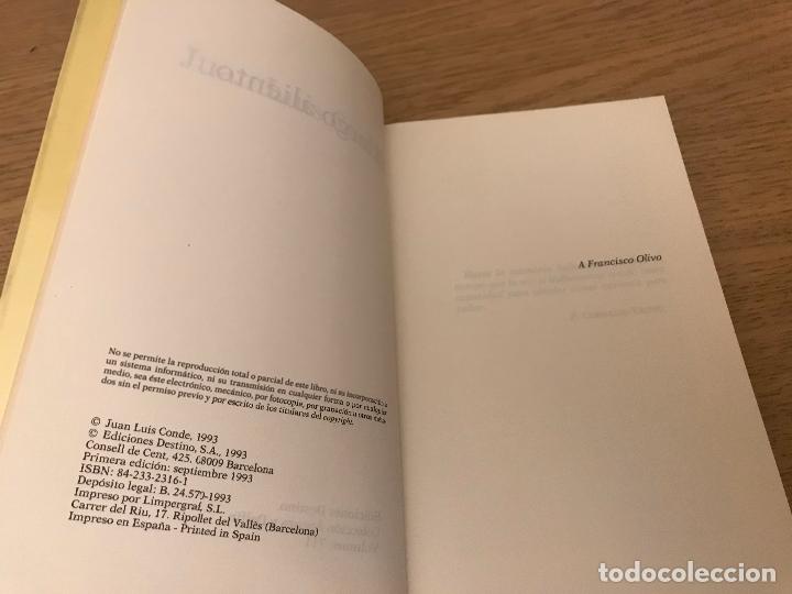 Libros de segunda mano: El largo aliento - Juan Luis Conde - Foto 3