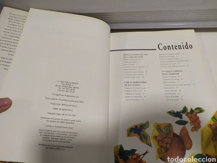 Libros de segunda mano: Telas y Complementos. Decoraci&oacute;n y dise&ntilde;o. &Aacute;gata 1998 - Foto 6