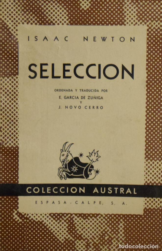 Libros de segunda mano: SELECCI&Oacute;N - Isaac NEWTON - Foto 1