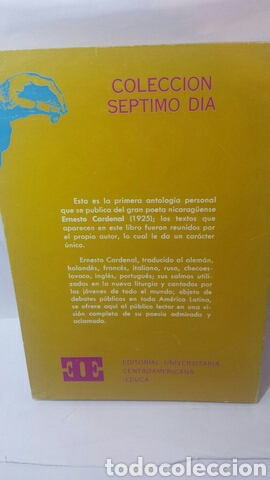 Libros de segunda mano: Ernesto Cardenal. Antolog&iacute;a (PRIMERA EDICI&Oacute;N) - Foto 2