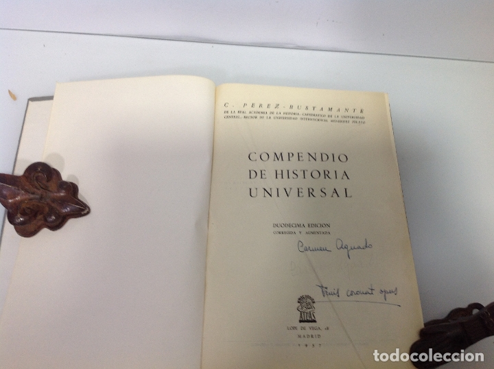 Libros de segunda mano: COMPENDIO DE HISTORIA UNIVERSAL PEREZ BUSTAMANTE 1957 - Foto 6