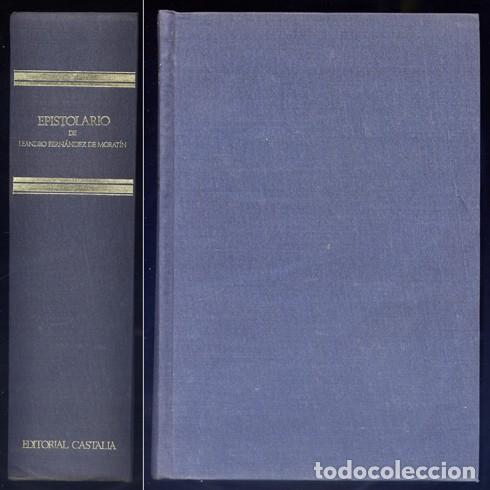 Libros de segunda mano: FERN&Aacute;NDEZ DE MORAT&Iacute;N, Leandro. Epistolario. 1973. - Foto 1