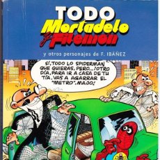 Libros de segunda mano: TODO MORTADELO Y FILEMON, F. IBAÑEZ. 2005 EDICIONES B.. Lote 203272992