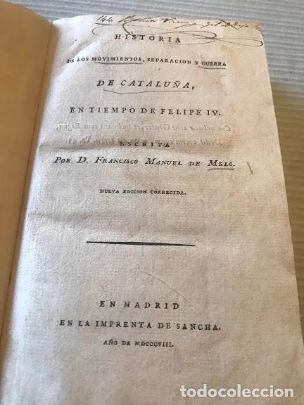 Libros de segunda mano: Los movimientos de Catalu&ntilde;a - Foto 2