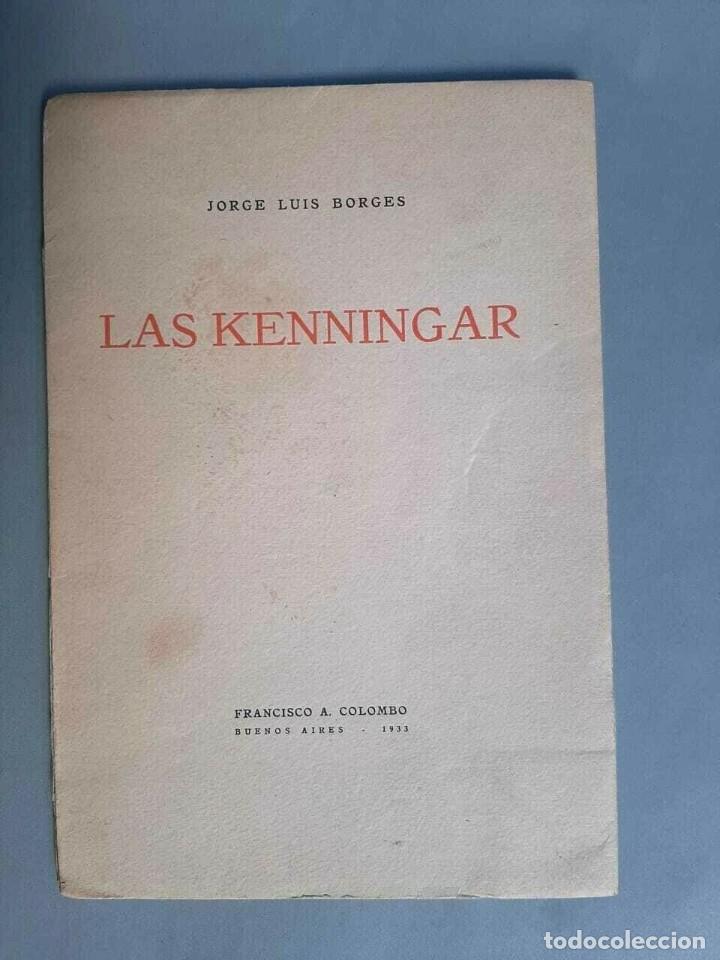 Libros de segunda mano: BORGES, Jorge Luis - Las Kenningar - Francisco A. Colombo, 1933 Primera edici&oacute;n - Foto 1