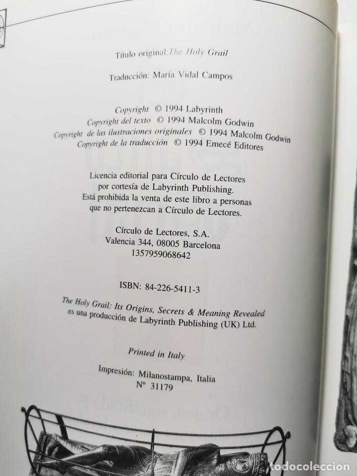 Libros de segunda mano: EL SANTO GRIAL (MALCOLM GODWIN) - Foto 3