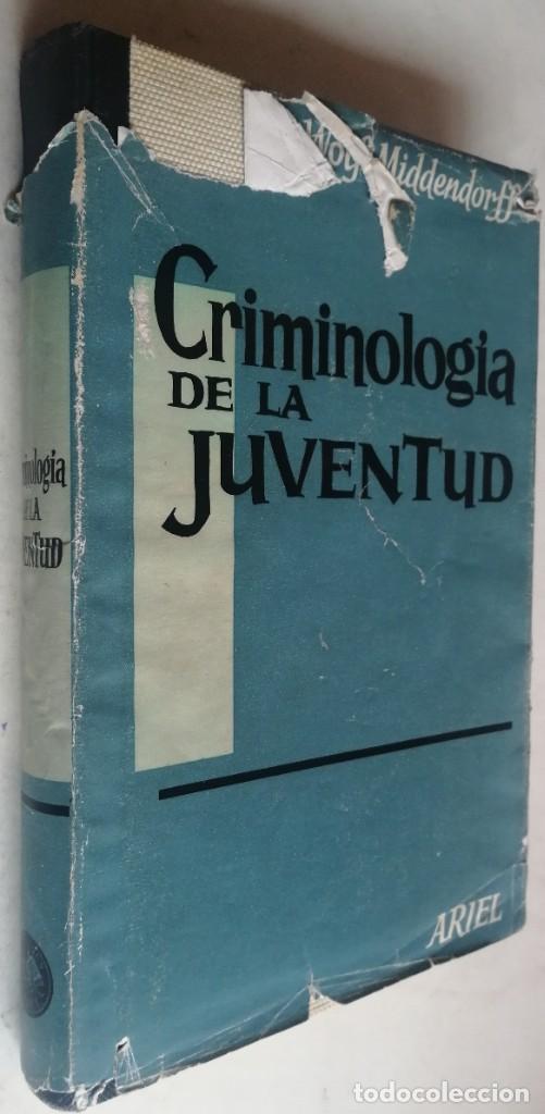 Libros de segunda mano: CRIMINOLOG&Iacute;A DE LA JUVENTUD, WOLF MIDDENDORFF - Foto 1