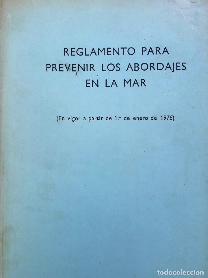 Libros de segunda mano: Reglamento para prevenir los abordajes en la mar. Jos&eacute; de Sim&oacute;n. - Foto 1