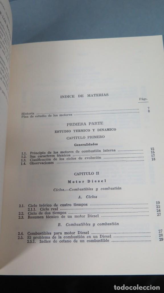 Libros de segunda mano: MOTORES DE COMBUSTION INTERNA. LEMASSON. TOURANCHEAU - Foto 2