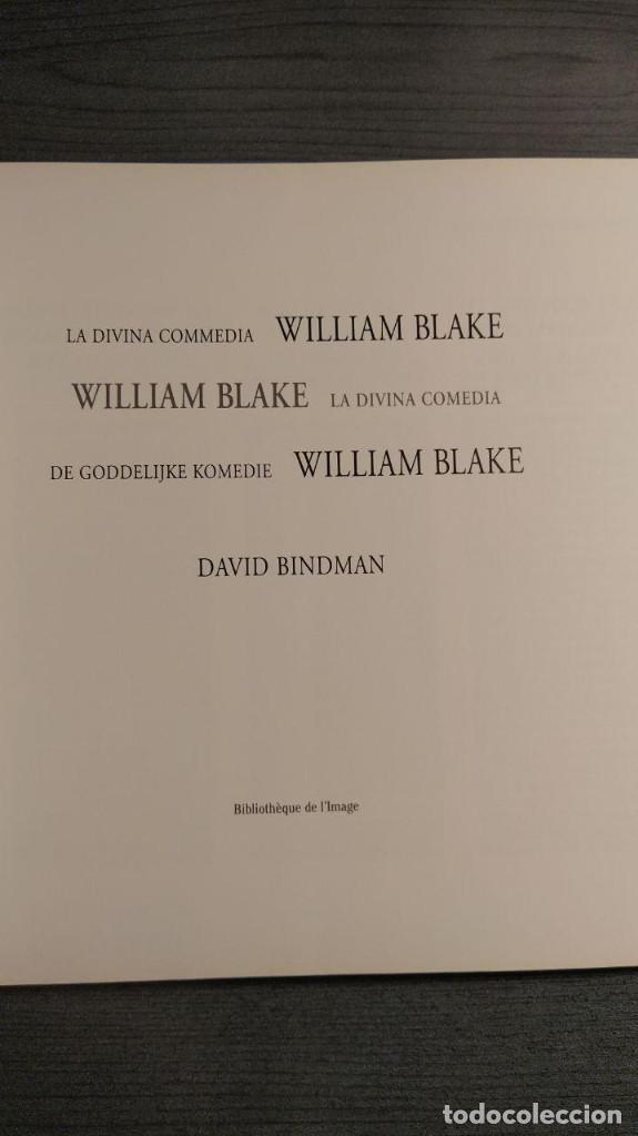 Libros de segunda mano: LA DIVINA COMEDIA . ILUSTRACIONES WILLIAM BLAKE, DAVID BINDMAN. Editorial: BIBLIOTHEQUE DE L IMAGE - Foto 7