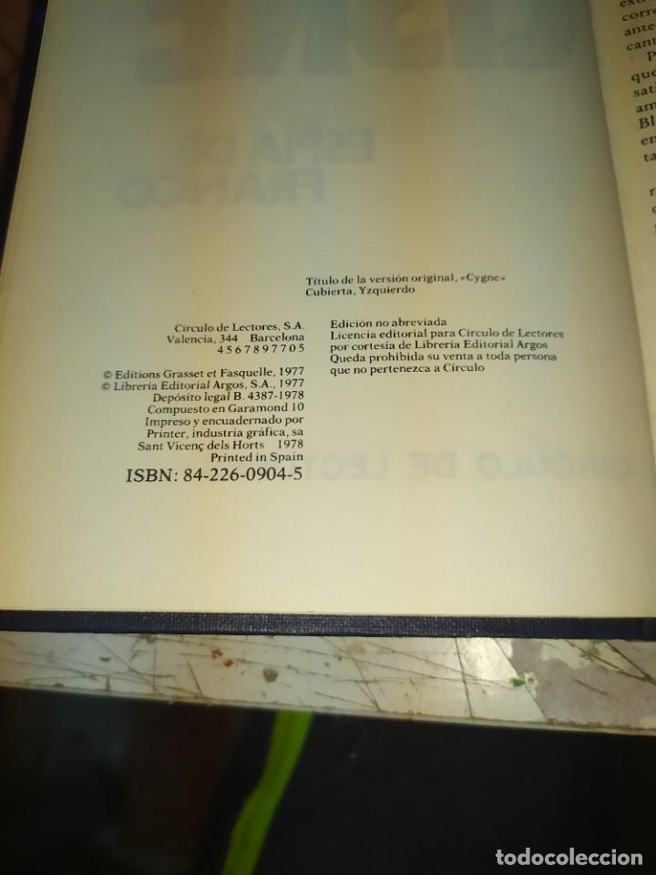 Libros de segunda mano: Cisne esp&iacute;a de Franco Luis Gonz&aacute;lez mata - Foto 2