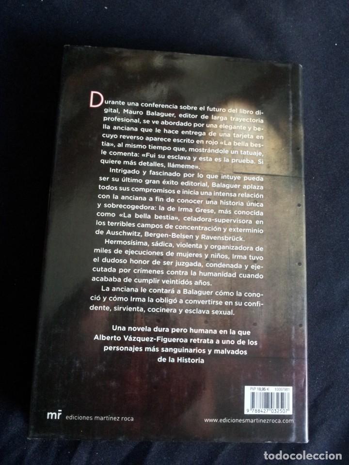 Libros de segunda mano: ALBERTO VAZQUEZ FIGUEROA - LA BELLA BESTIA - MARTINEZ ROCA 2012 - Foto 2