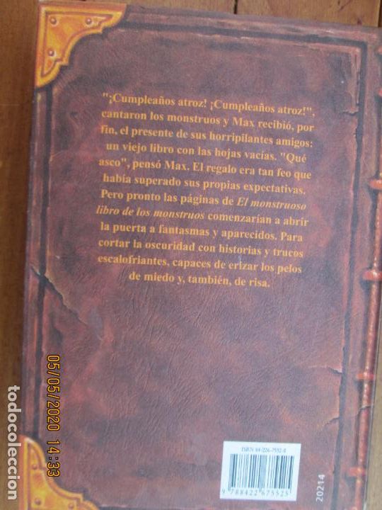 Libros de segunda mano: EL MONSTRUOSO LIBRO DE LOS MONSTRUOS - THOMAS BREZINA - CIRCULO DE LECTORES 1999. - Foto 3