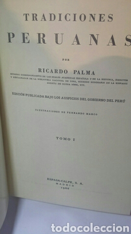 Libros de segunda mano: Tradiciones peruanas. Tomo 1 - Foto 3