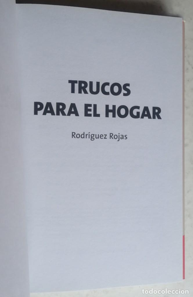 Libros de segunda mano: TRUCOS PARA EL HOGAR, RODR&Iacute;GUEZ ROJAS, EDIMAT LIBROS - Foto 3