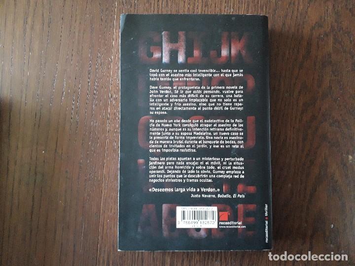 Libros de segunda mano: libro usado, no abras los ojos, John Verdon. Roca editorial - Foto 2