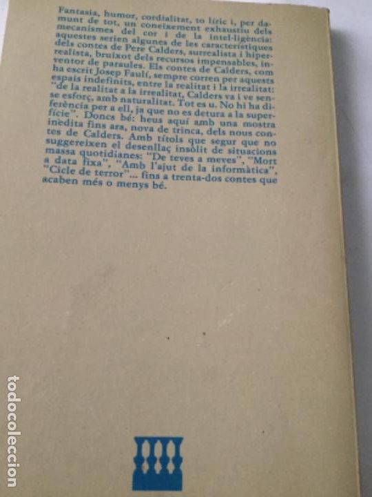 Libros de segunda mano: De teves a meves- calders- catal&agrave; - 1984 - Foto 2