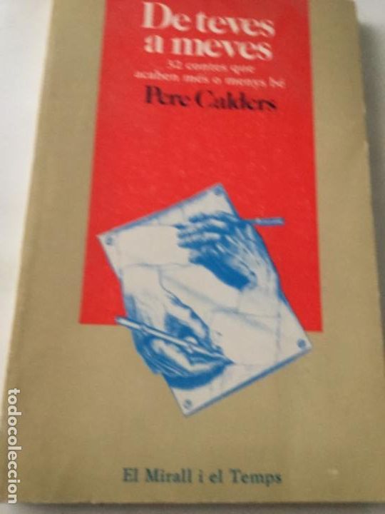 Libros de segunda mano: De teves a meves- calders- catal&agrave; - 1984 - Foto 1