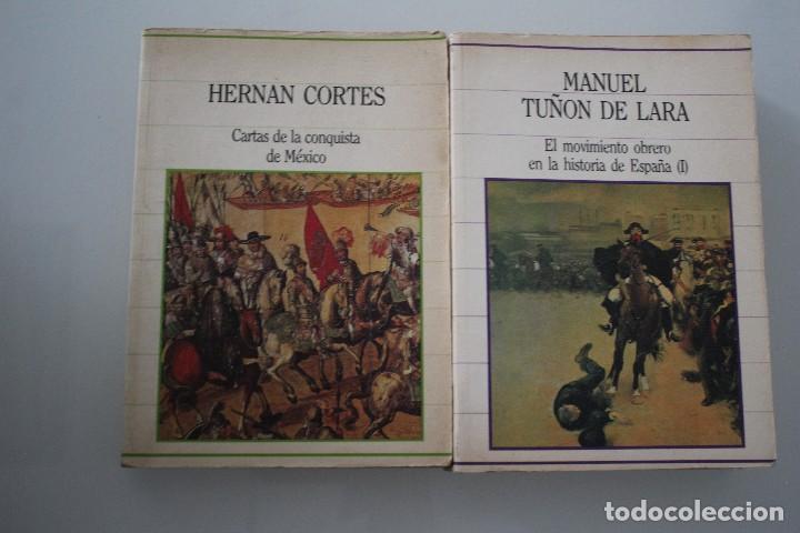 Libros de segunda mano: 2 LIBROS DE HISTORIA HERNAN CORTES - MANUEL TU&Ntilde;ON DE LARA - Foto 1