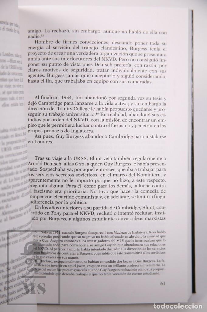 Libros de segunda mano: Libro Mis Camaradas de Cambridge. Yuri Modin - Ed. Planeta, 1995 - Foto 4