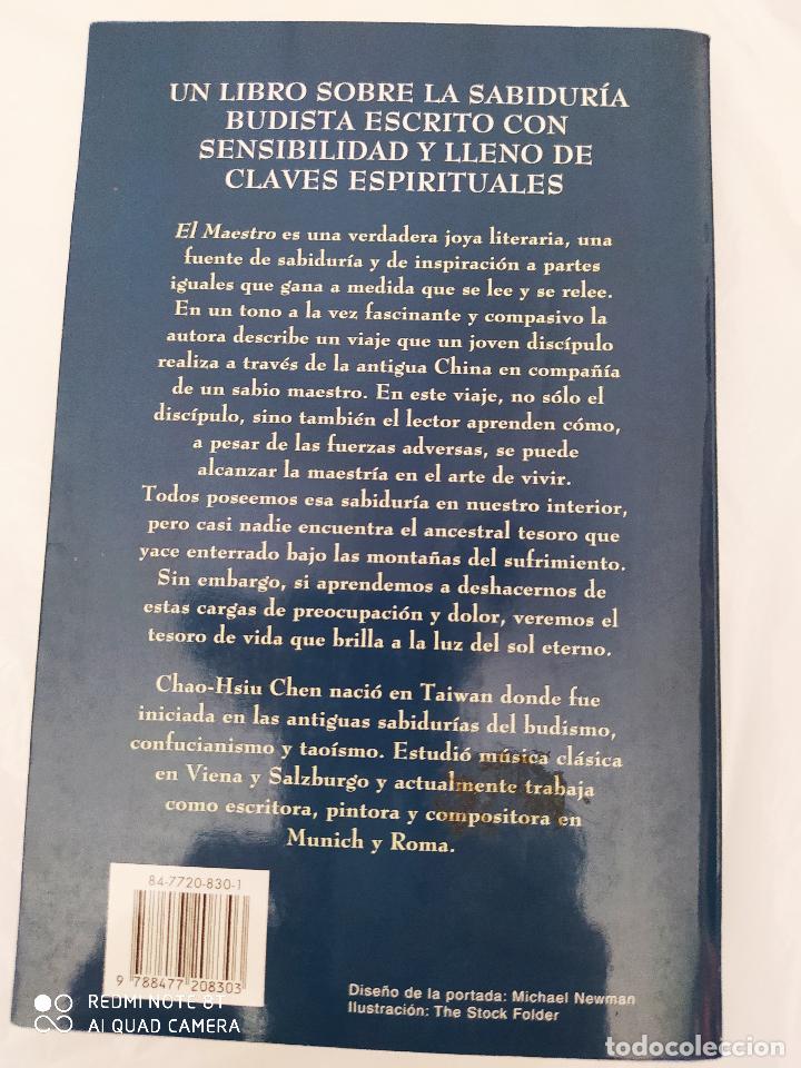 Libros de segunda mano: Ediciones Obelisco / Chao-Hsiu-Chen / EL MAESTRO, La b&uacute;squeda del tesoro de la vida - Foto 2