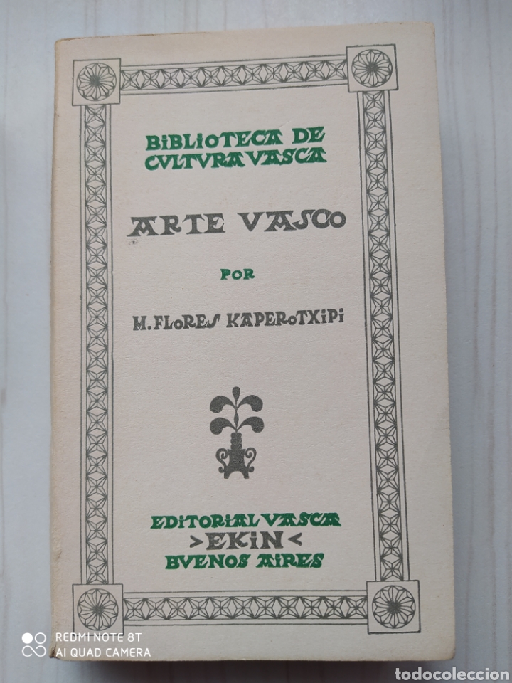 Libros de segunda mano: ARTE VASCO . M.FLORES KAPEROTXIPI - Foto 2