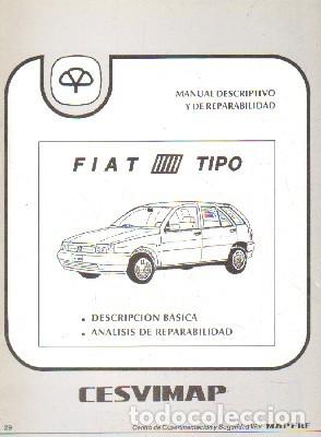 Libros de segunda mano: INFORME TECNICO MAPFRE 29: FIAT TIPO; DESCRIPCION BASICA / ANALISIS DE REPARABILIDAD. A-MOT-328