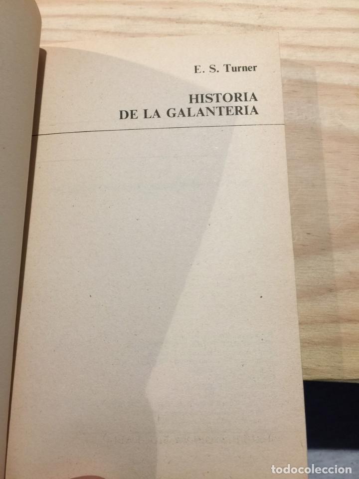 Libros de segunda mano: HISTORIA DE LA GALANTERIA - E.S. TURNER. - Foto 2