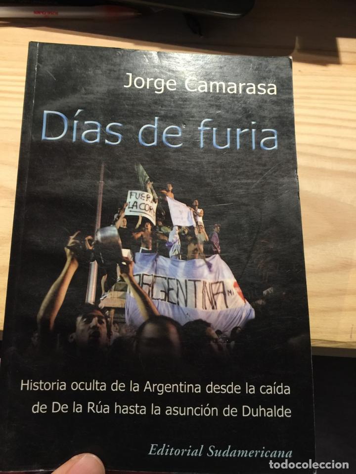 Libros de segunda mano: D&iacute;as de Furia - jorge camarasa - Foto 1