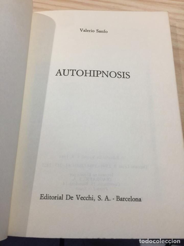 Libros de segunda mano: Autohipnosis - VALERIO SANFO - Foto 5