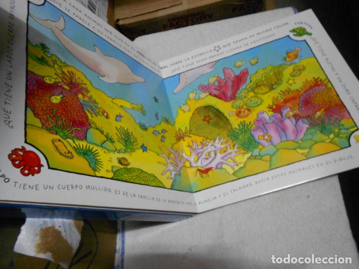 Libros de segunda mano: ANIMALES MARINOS - LIBRO CON IMANES - Foto 3