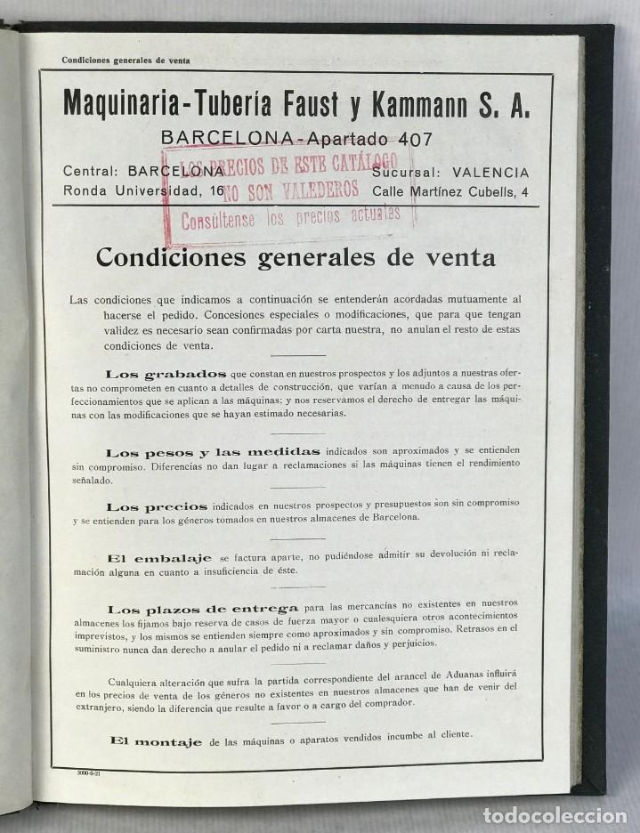 Libros de segunda mano: Maquinaria-Tuberia Faust y Kammann - Foto 3