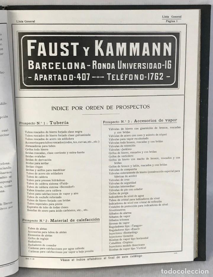 Libros de segunda mano: Maquinaria-Tuberia Faust y Kammann - Foto 4