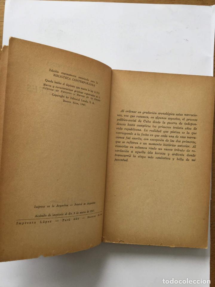 Libros de segunda mano: Cuentos Insulares, Max Henr&iacute;quez Ure&ntilde;a, Losada - Foto 4
