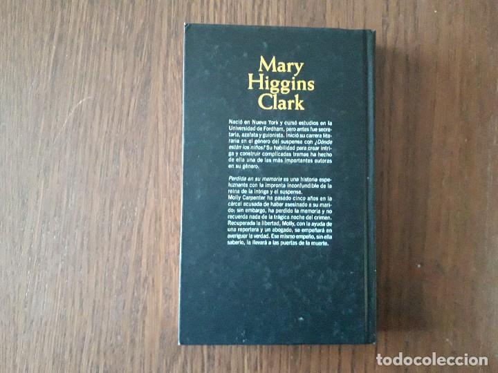Libros de segunda mano: libro usado, perdida en su memoria, Mary Higgins Clark - Foto 2