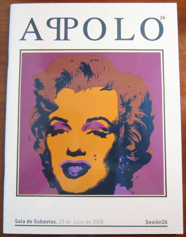 Libros de segunda mano: APPOLO SALA DE SUBASTAS - SESI&Oacute;N 26 - Foto 1