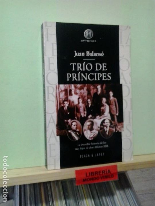 Libros de segunda mano: LMV - Trio de principes. Juan Balans&oacute; - Foto 1