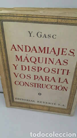 Libros de segunda mano: ANDAMIAJES, M&Aacute;QUINAS Y DISPOSITIVOS PARA LA CONSTRUCCI&Oacute;N - Foto 1