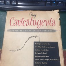 Libros de segunda mano: LIBRO LA CARICATUGENIA (TEORÍA DE LA CARICATURA PERSONAL). Lote 204270263
