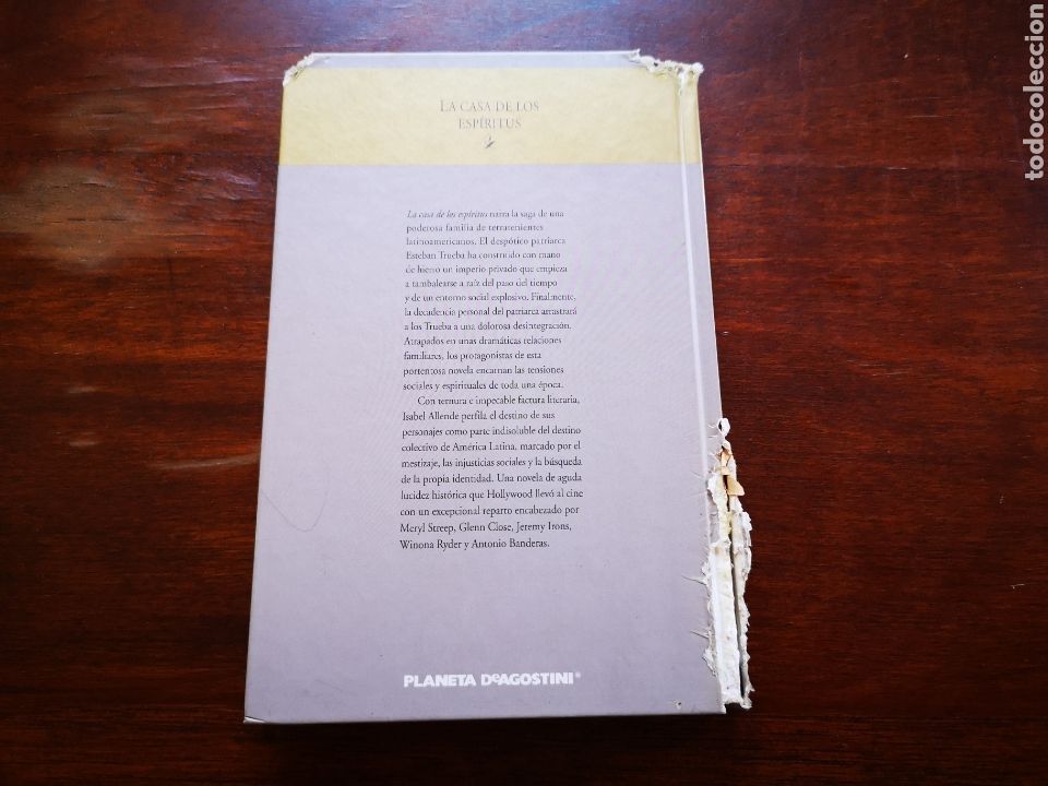 Libros de segunda mano: La Casa de los esp&iacute;ritus 1 de Isabel Allende editorial Planeta DeAgostini - Foto 2