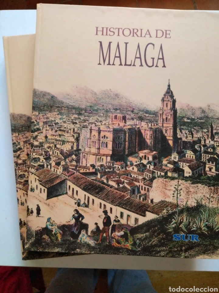 Libros de segunda mano: Historia de M&aacute;laga. [EN 2 TOMOS]. Diario Sur. - Foto 1