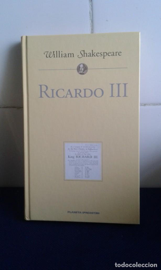 Libros de segunda mano: WILLIAM SHAKESPEARE, RICARDO III, PLANETA DEAGOSTINI