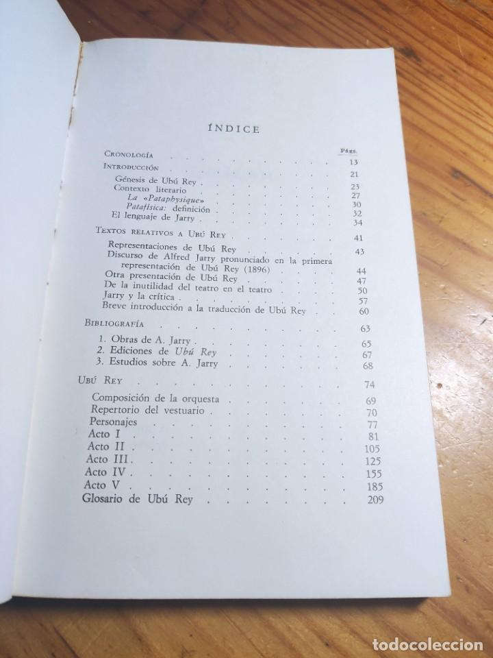 Libros de segunda mano: ALfred Jarry. Ub&uacute; rey. Erasmo extos biling&uuml;es. Bosch - Foto 7