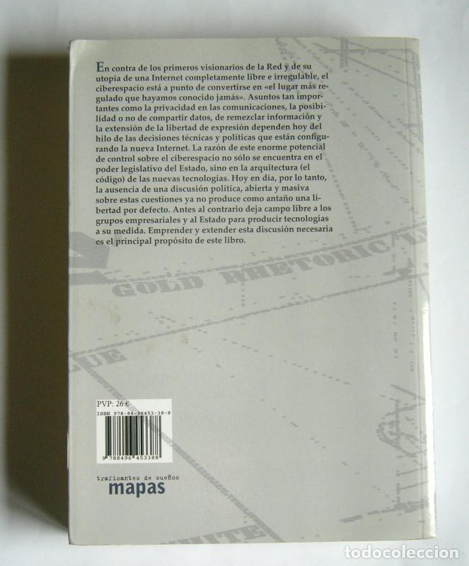 Libros de segunda mano: EL CODIGO 2.0 - LAWRENCE LESSIG - Foto 2