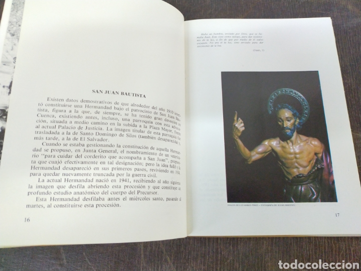 Libros de segunda mano: Semana Santa de Cuenca. 1976 - Foto 3