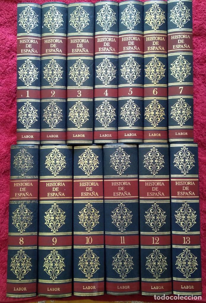 Libros de segunda mano: HISTORIA DE ESPA&Ntilde;A - MANUEL TU&Ntilde;&Oacute;N DE LARA ... COMPLETA 13 VOLS. - Foto 1