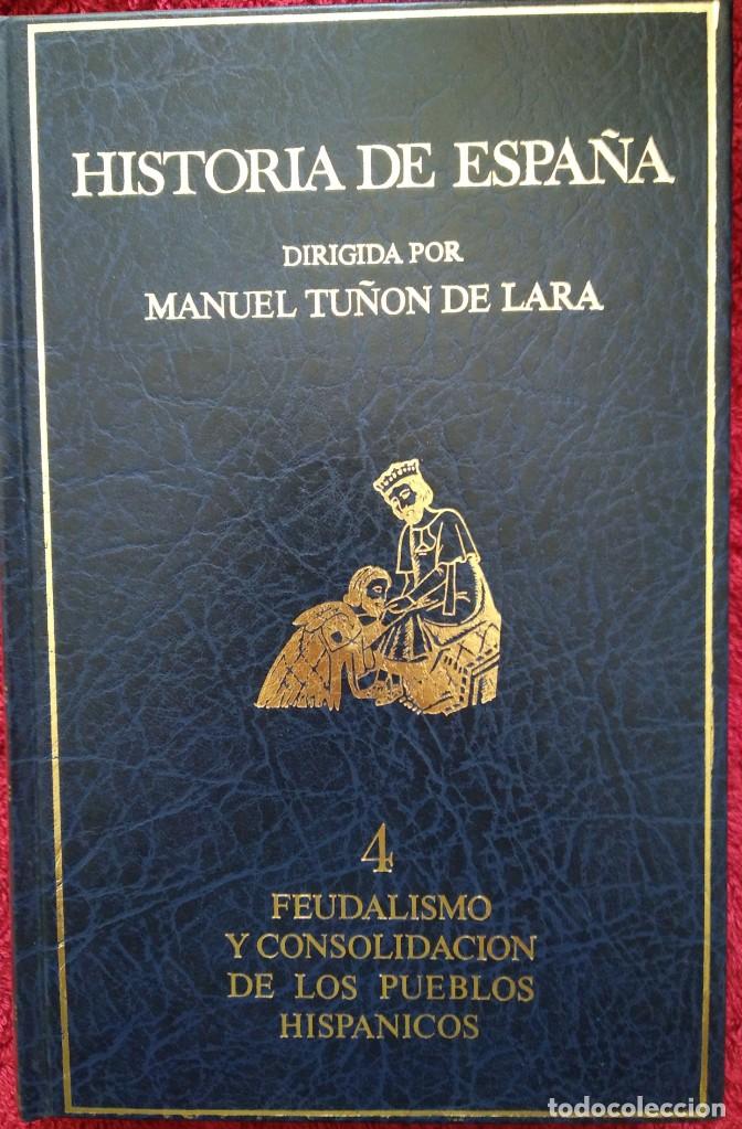 Libros de segunda mano: HISTORIA DE ESPA&Ntilde;A - MANUEL TU&Ntilde;&Oacute;N DE LARA ... COMPLETA 13 VOLS. - Foto 2