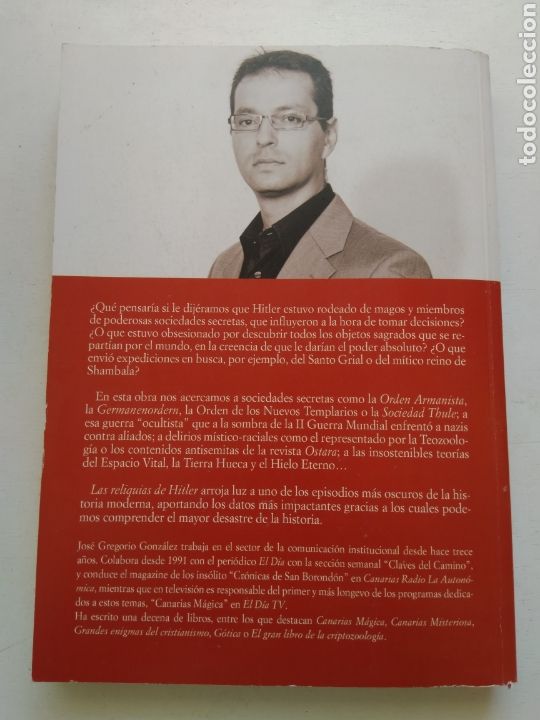 Libros de segunda mano: LAS RELIQUIAS DE HITLER/JOS&Eacute; GREGORIO GONZ&Aacute;LEZ - Foto 3