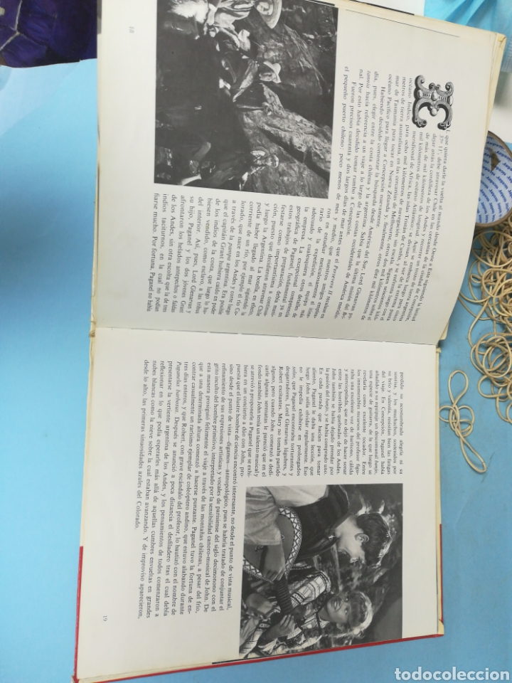 Libros de segunda mano: Los hijos del capit&aacute;n Grant. Walt Disney - Foto 2